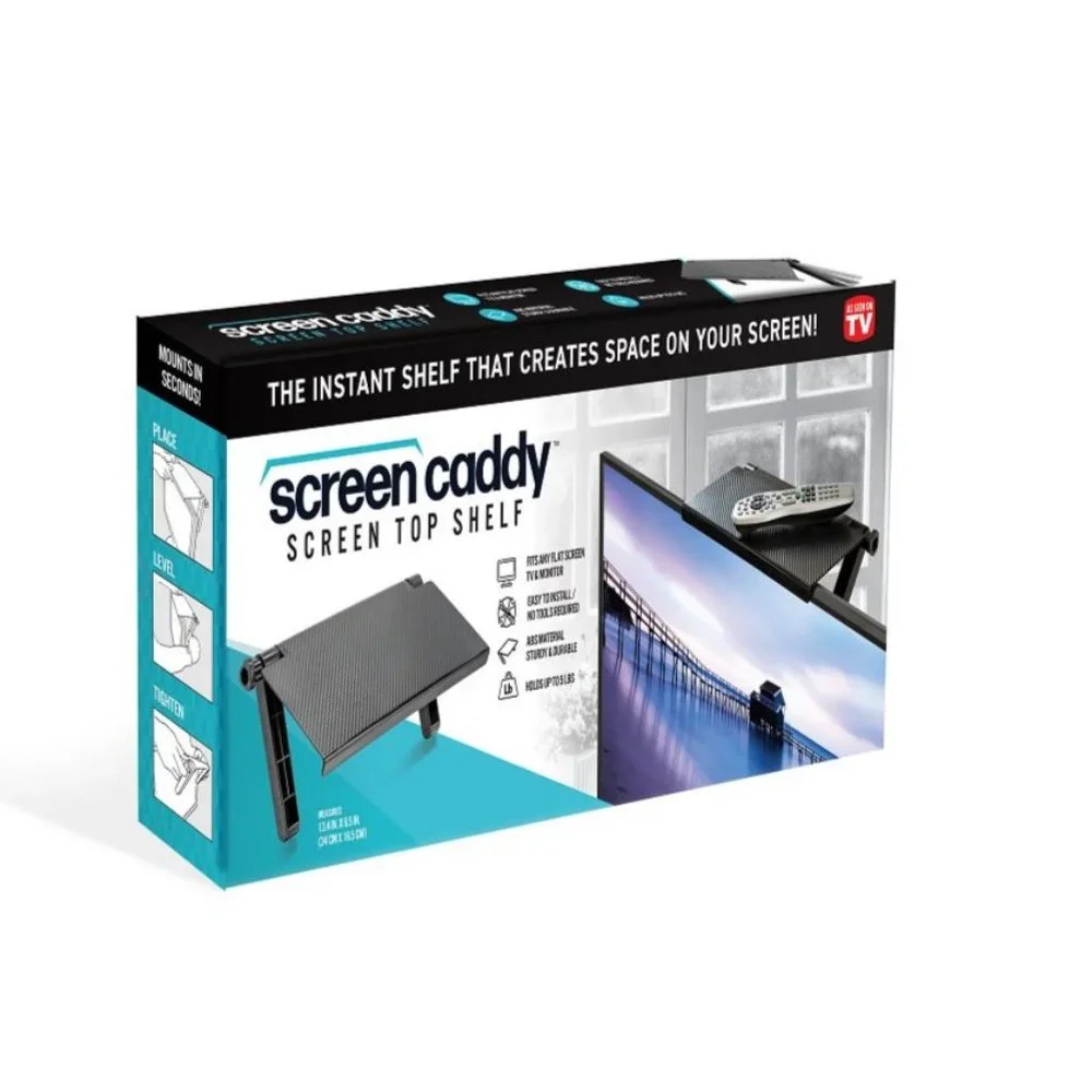 Screen caddy/shelf for TV's or monitors - NEW!